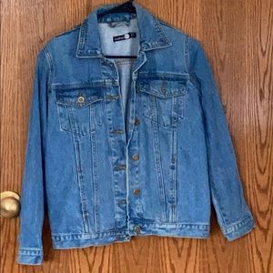 Blue denim jacket